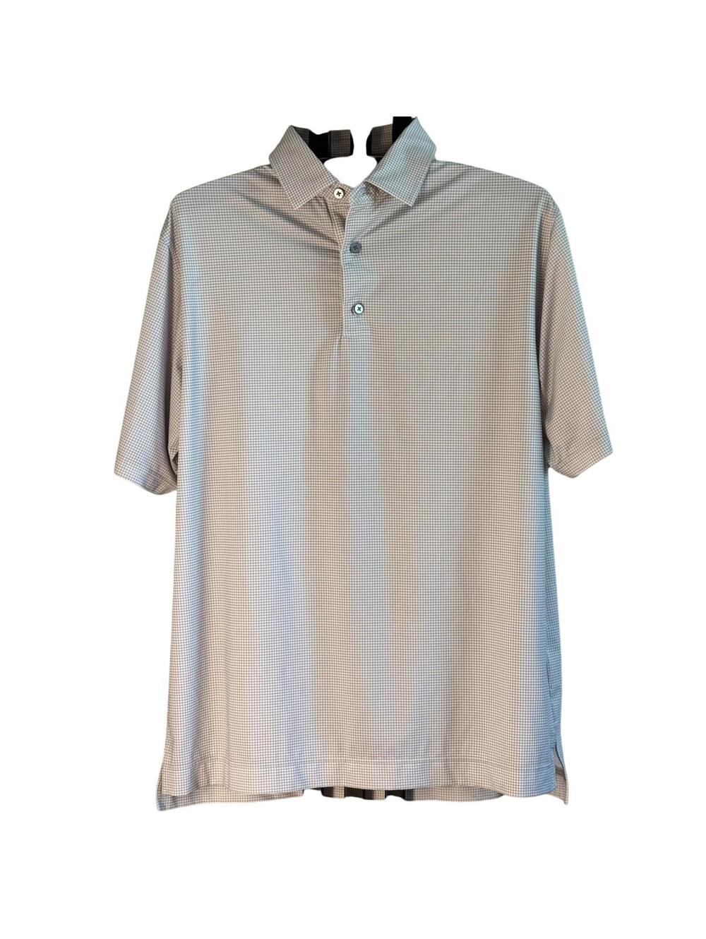 FJ FootJoy Golf Polo Shirt – Men's Large – Stretch Performance –  Houndstooth